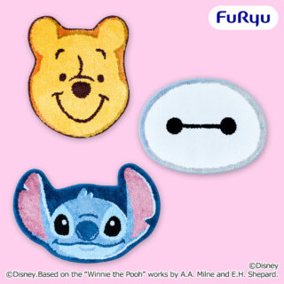 ディズニーキャラクター　フェイス タフトマット