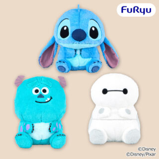 ディズニー＆ピクサーキャラクター　まるまるおすわりBIGぬいぐるみ