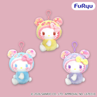 パンダ ハローキティ くりっぴぃ ぬいぐるみ～ビーズ～