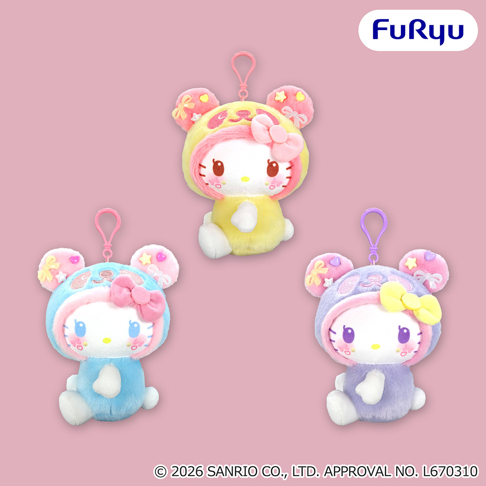 パンダ ハローキティ くりっぴぃ ぬいぐるみ～ビーズ～