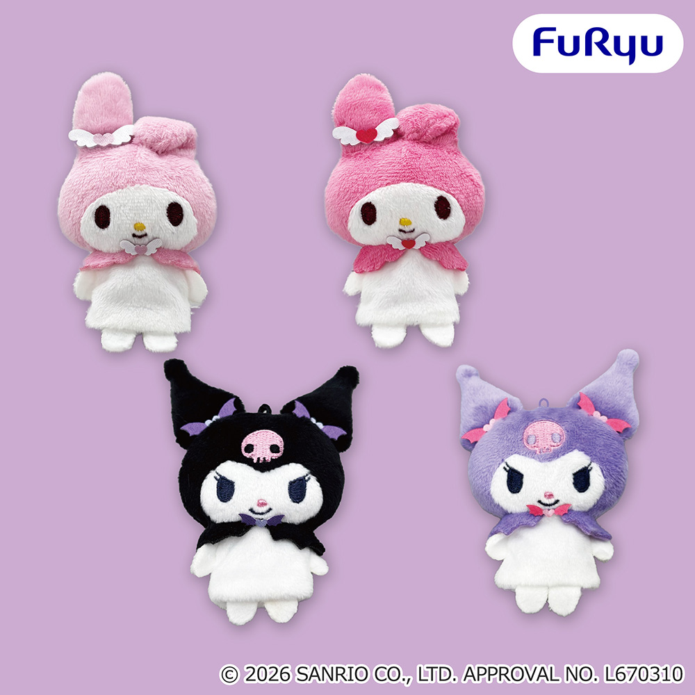 マイメロディ・クロミ　クロミの♡バースデーパーティー♡パペットマスコット
