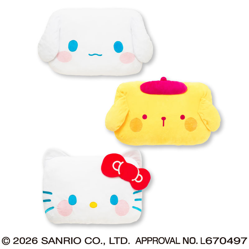 サンリオキャラクターズ ぽやっとかどまるクッション