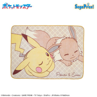 ポケットモンスター　プラチナムザッカfuwa&hugブランケット～ピカチュウ＆イーブイ～Vol.2