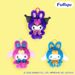 サンリオキャラクターズ　くりっぴぃ ぬいぐるみ～ビビッドラビット～