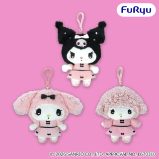 サンリオキャラクターズ　ロマンティックガーリーくりっぴぃ ぬいぐるみ