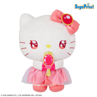 ゆるかわ　サンリオキャラクターズ　Lぬいぐるみ‐ハローキティ‐　キラメク✦マジカル