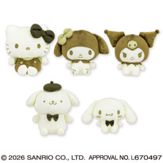 サンリオキャラクターズ もこもこセピアちょいデカドール