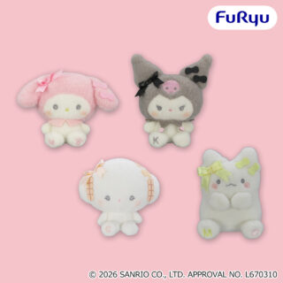 サンリオキャラクターズ　ミルキーボア カラフルリボンマスコット