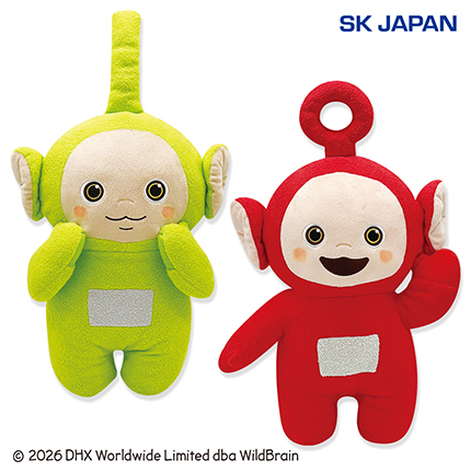 テレタビーズデフォルメいろんな顔BIGぬいぐるみ（ディプシー／ポー）