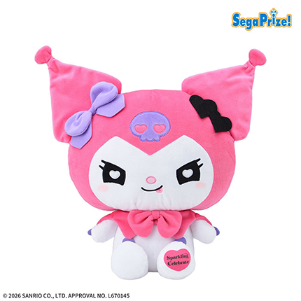 ゆるかわ　サンリオキャラクターズ　LLぬいぐるみ‐クロミ‐　Sparkling Celebrate