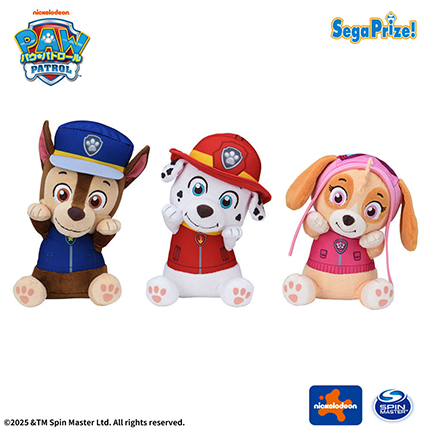 パウ・パトロール　ひょこぴょこ　ぬいぐるみ