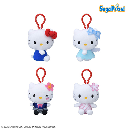 ハローキティ　カラビナ付マスコット