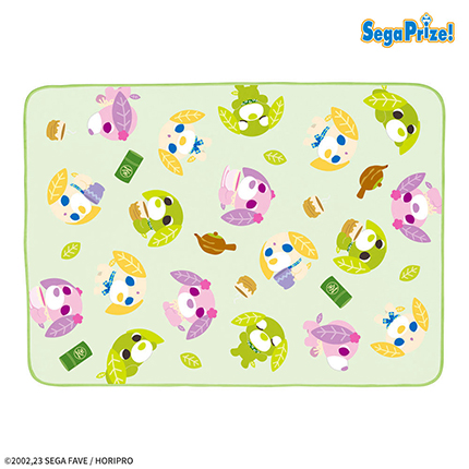 お茶犬　プラチナムザッカブランケット