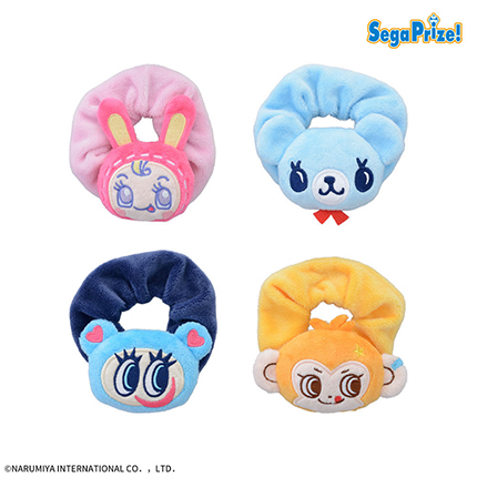 ナルミヤキャラクターズ　マスコット付シュシュ