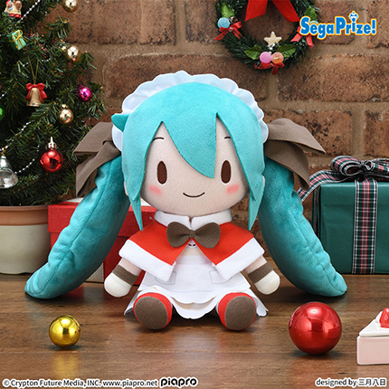 初音ミクシリーズ　ふわぷち　Mぬいぐるみ“初音ミク”クリスマス2025