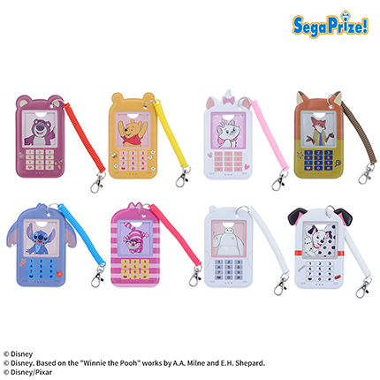 ディズニー＆ピクサーキャラクター　ケータイ型パスケース
