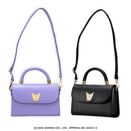 クロミ 持ち手付きロングストラップショルダープレートバッグ