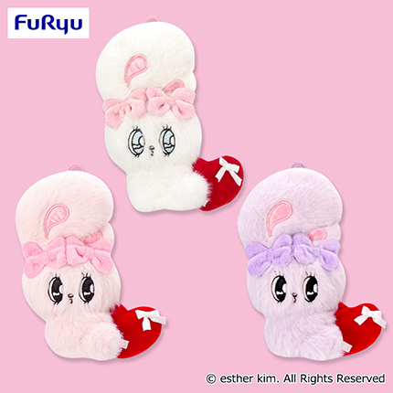 エスターバニー　リボンハートマスコット