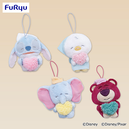 ディズニー＆ピクサーキャラクター　ねむぐるみ おやすみパジャママスコット