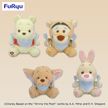 くまのプーさん　ミルキーボア いただきマスコット