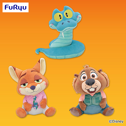 ズートピア2　こてっとぺったん BIGぬいぐるみ～ニックアソート～