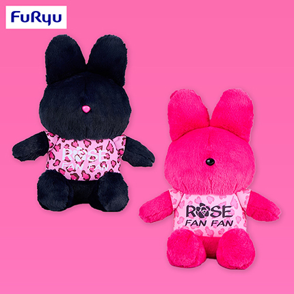 ROSE FAN FAN　ブランドロゴTBIGぬいぐるみ