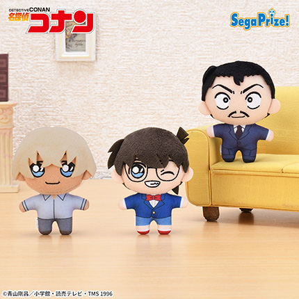 名探偵コナン マスコット“コナン&小五郎&安室”プレミアム