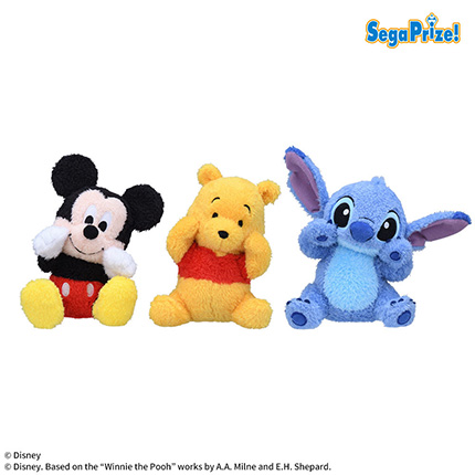 ディズニーキャラクター ひょこぴょこ ぬいぐるみVol.1プレミアム