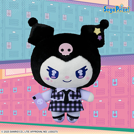 ゆるかわ サンリオキャラクターズ Lぬいぐるみ“クロミ” GL☆W UP IN SCHOOL
