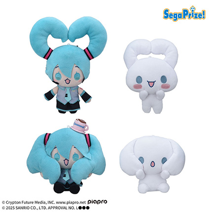 初音ミク×シナモロール ミニぬいぐるみ Vol.6プレミアム