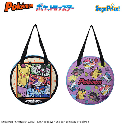 ポケットモンスター プラチナムザッカコミックアート風収納バッグ