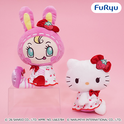 Mezzo Piano×Hello Kitty チェリーBIGぬいぐるみ