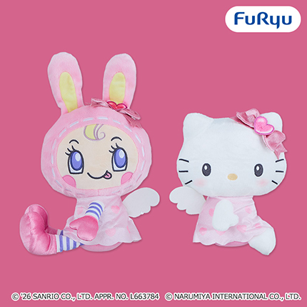 Mezzo Piano×Hello Kitty　エンジェルBIGぬいぐるみ