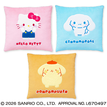サンリオキャラクターズ ぷにきゅきゅもこっとクッション
