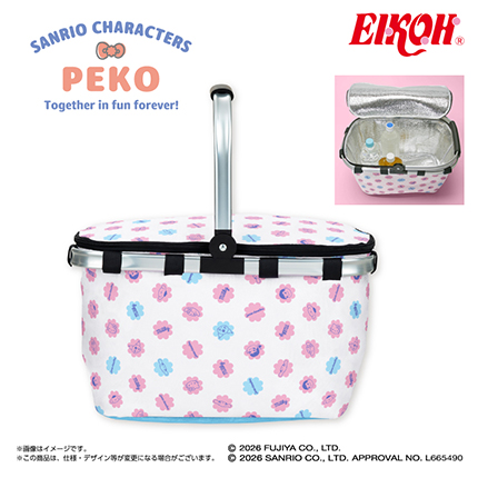 PEKO×サンリオキャラクターズ ひんやりバスケット