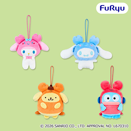 サンリオキャラクターズ　カニエビマスコット