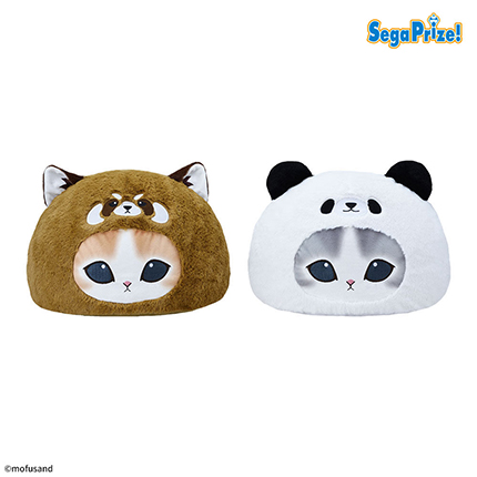 mofusand　プレミアムドームクッション“レッサーパンダにゃん＆パンダにゃん”