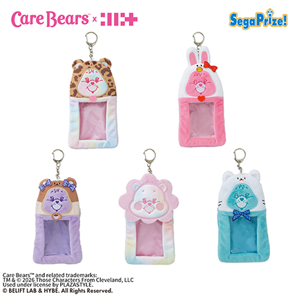 Care Bears™ × ILLIT　ふわふわカードケース