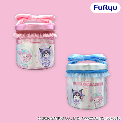 サンリオキャラクターズ　ねこみみメイドバニティポーチ