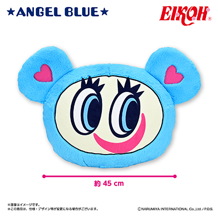 ANGEL BLUE フェイスぬいぐるみ
