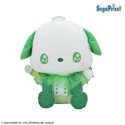 ゆるかわ　サンリオキャラクターズ　Lぬいぐるみ‐ポチャッコ‐　Stand Up Dream！