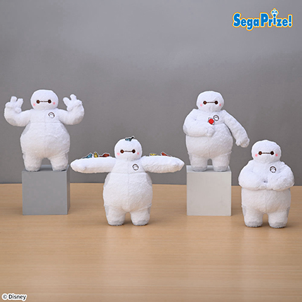 ベイマックス　赤いほっぺ　ぬいぐるみ　いろいろポーズ
