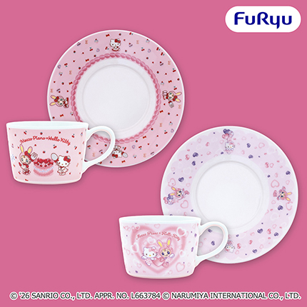 Mezzo Piano×Hello Kitty カップ＆ソーサー